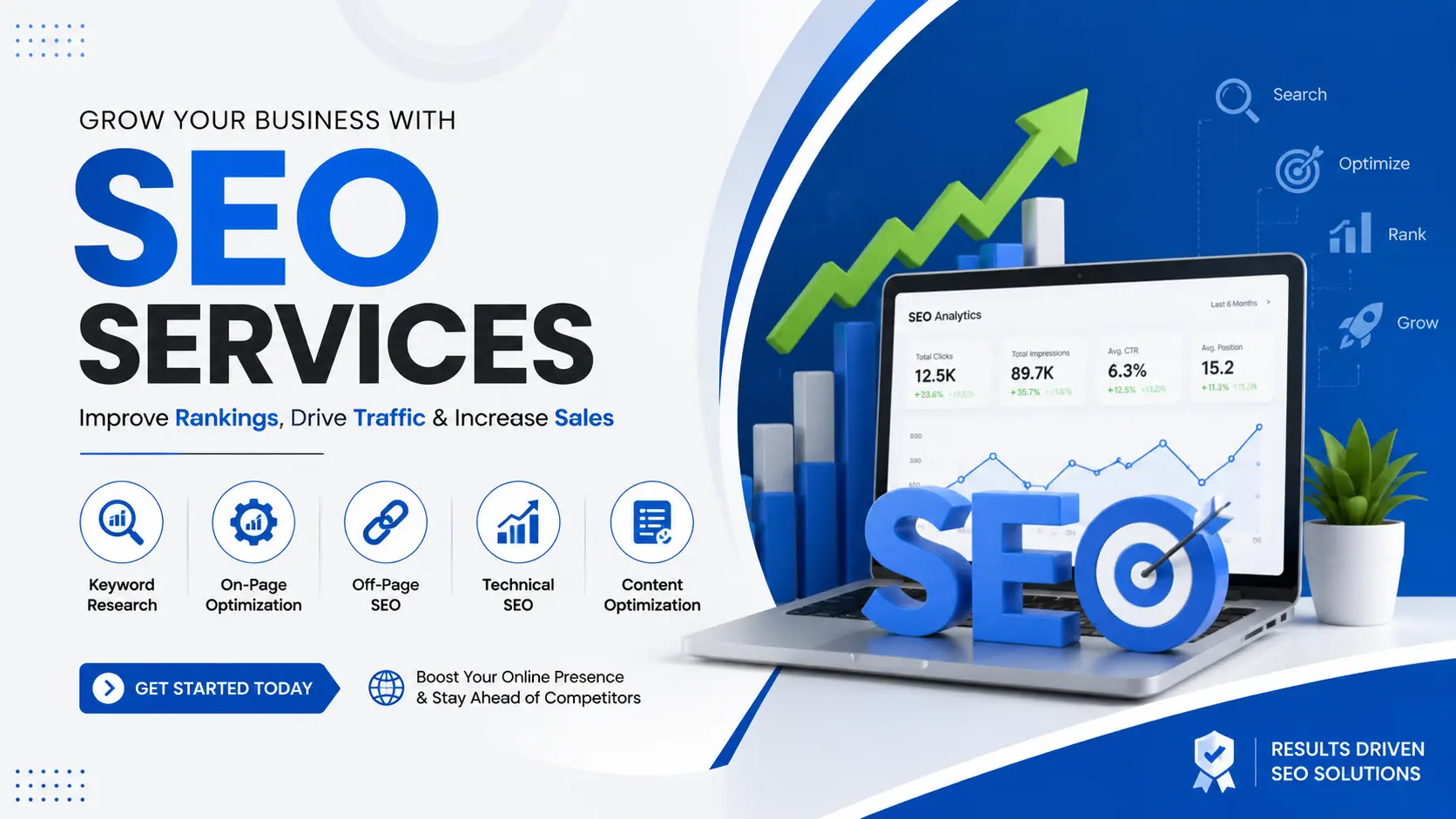 Search Engine Optimization services by Sync Digital Media