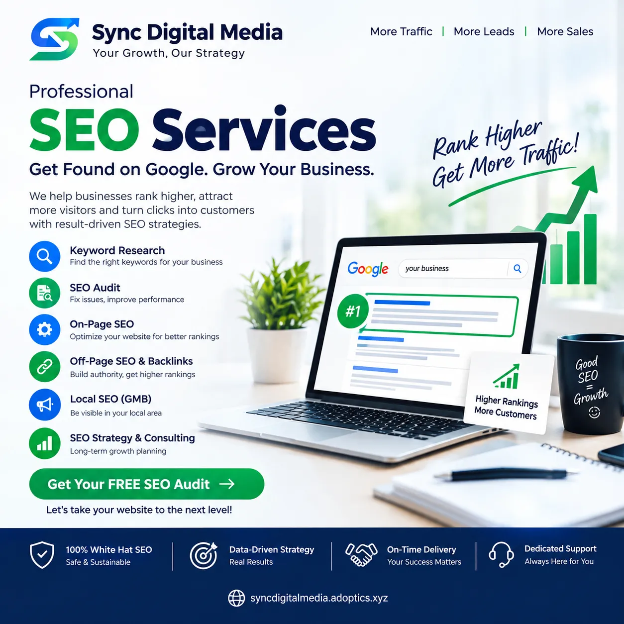 SEO Services Growth Strategy Banner