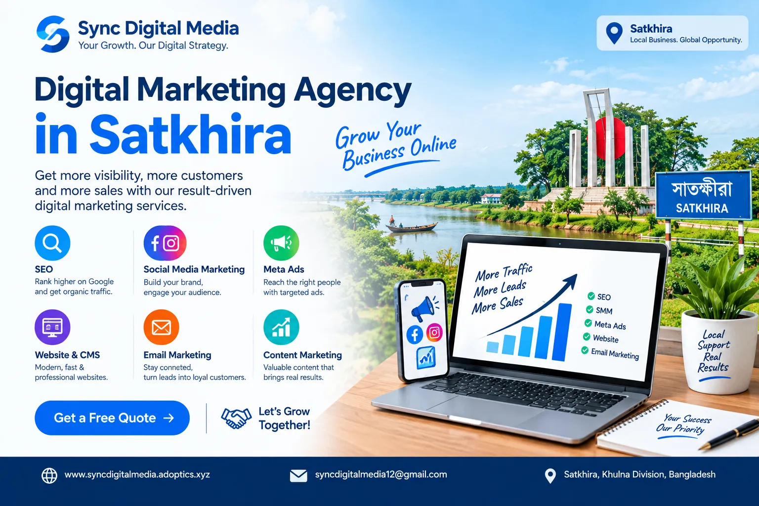 digital marketing agency in Satkhira